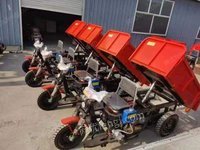 养殖用柴油三轮车拉粪载重自卸小款运输三轮