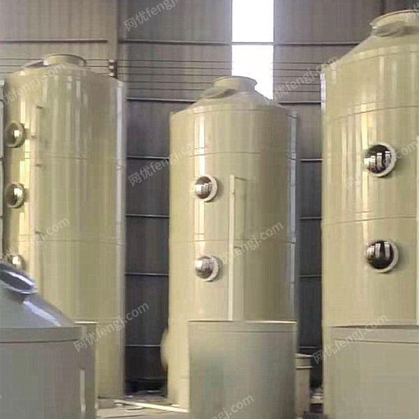 风管净化除味器PP喷淋净化塔 废气处理设备回收