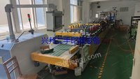 Sell second-hand 90% new 600 type three sided sealing self standing zipper bag making machine