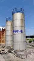 湖南株洲现货供应50立方不锈钢储罐两个