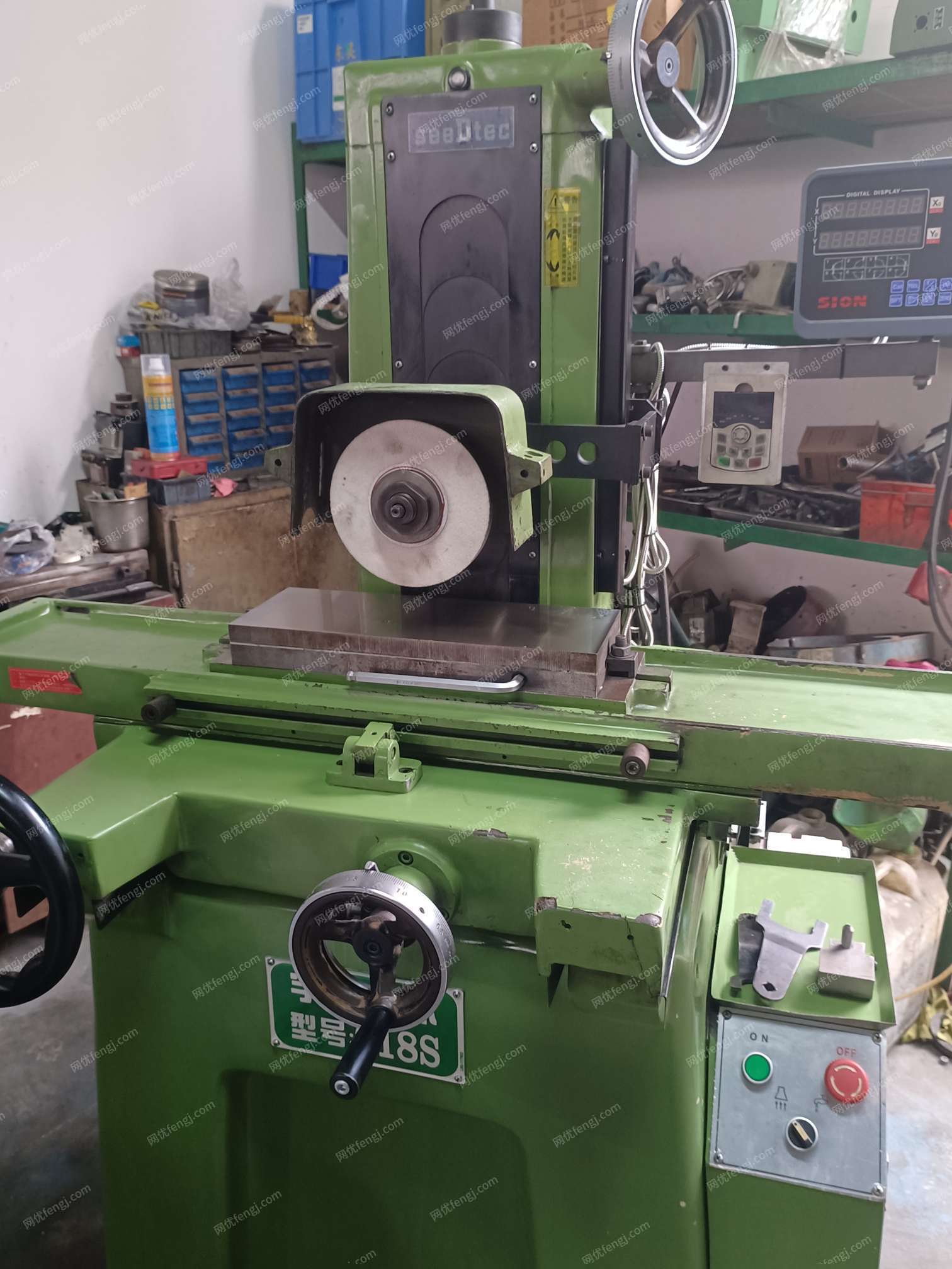 出售台湾宇青618精密手摇磨床