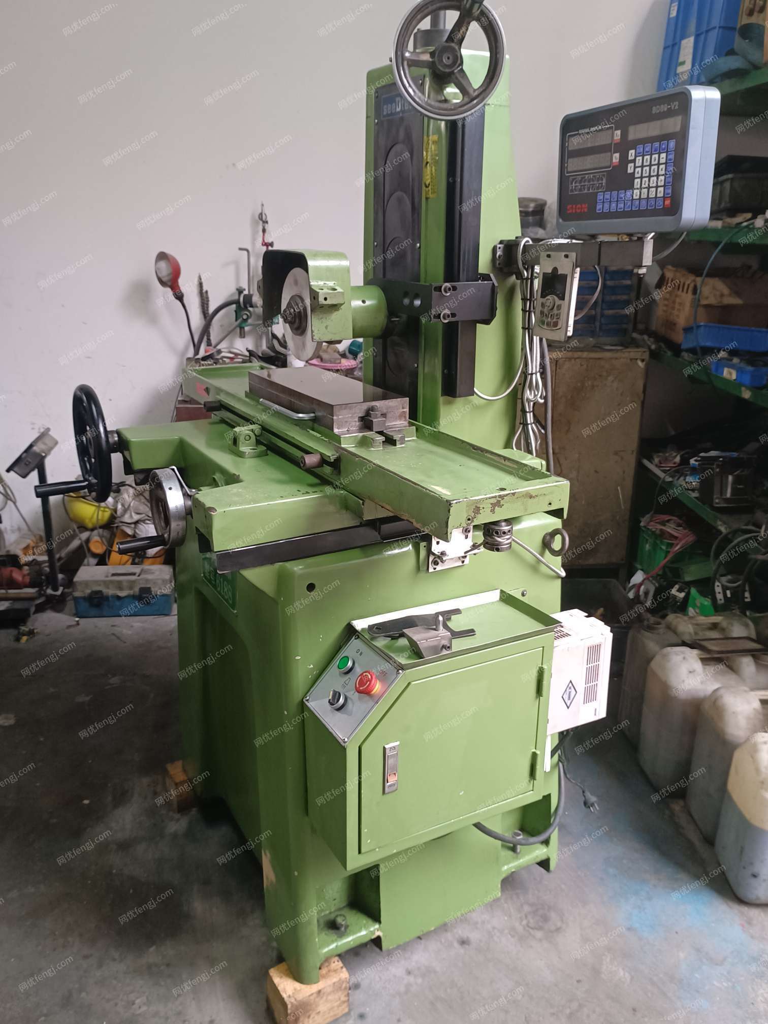 出售台湾宇青618精密手摇磨床