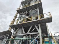 新定8吨MVR钛材强制循环蒸发器换热器在800平方钛材 分离室2205材质 在位出售20天
