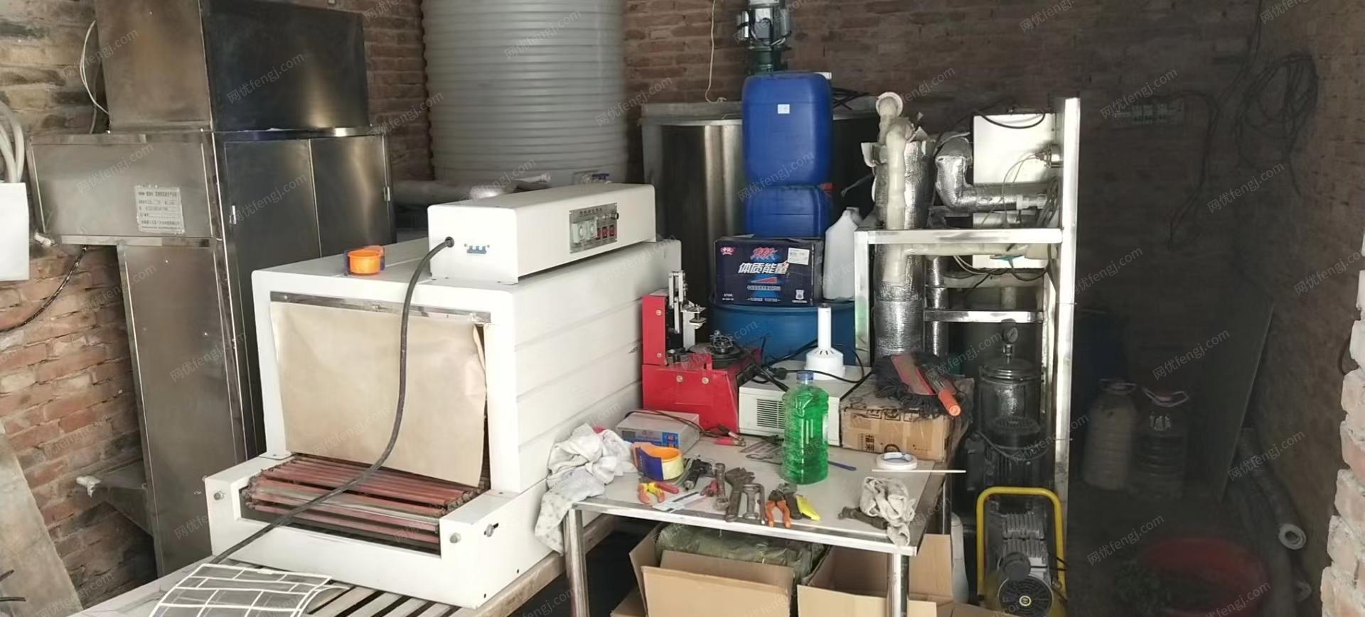 河南新乡二手0.5吨/小时玻璃水防冻液机器出售