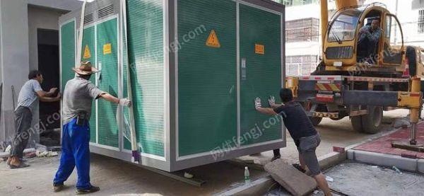 建筑工地楼盘临时用电项目630kva箱式变压器 厂家库存租赁 SAD世电 输配电设备转让