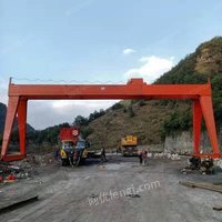 出售3吨跨度22米无外悬包厢地行3吨跨度11米单梁行车