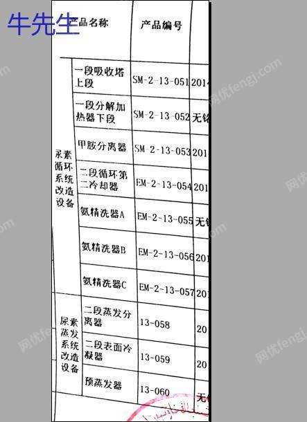 其它化工设备出售