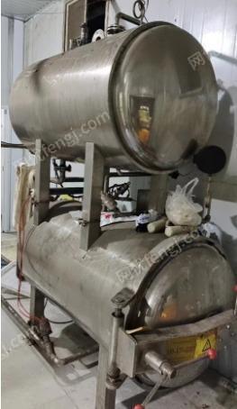 豆制品厂处理双层不锈钢杀菌锅(详见图）