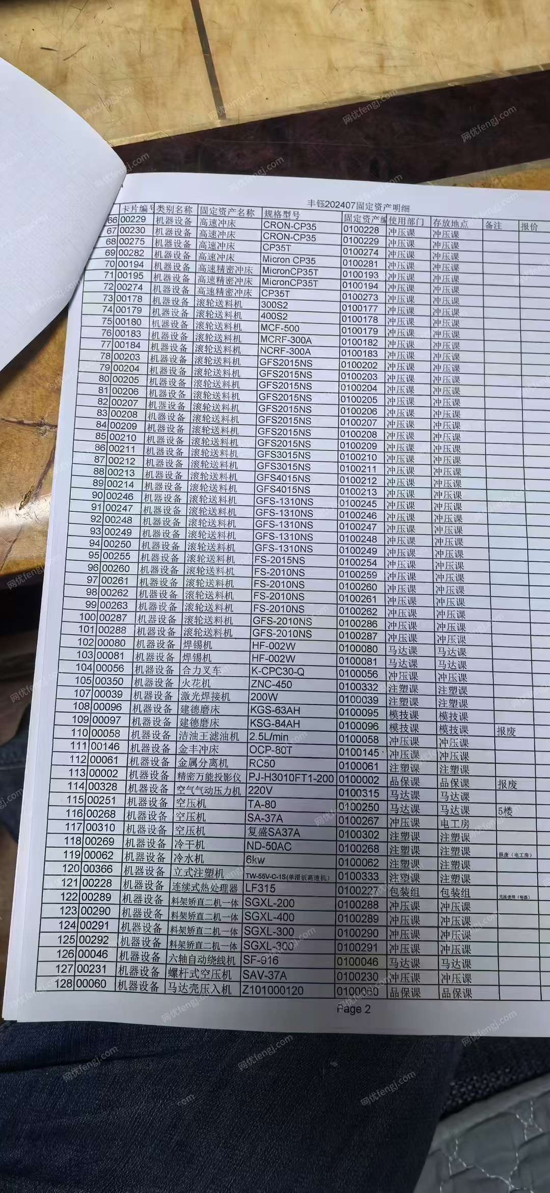 二手冲床回收