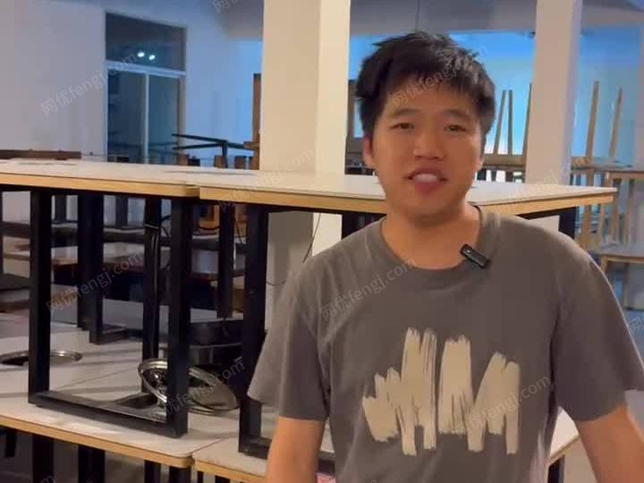 回收.出售二手酒店.厨房设备.桌椅等 视频