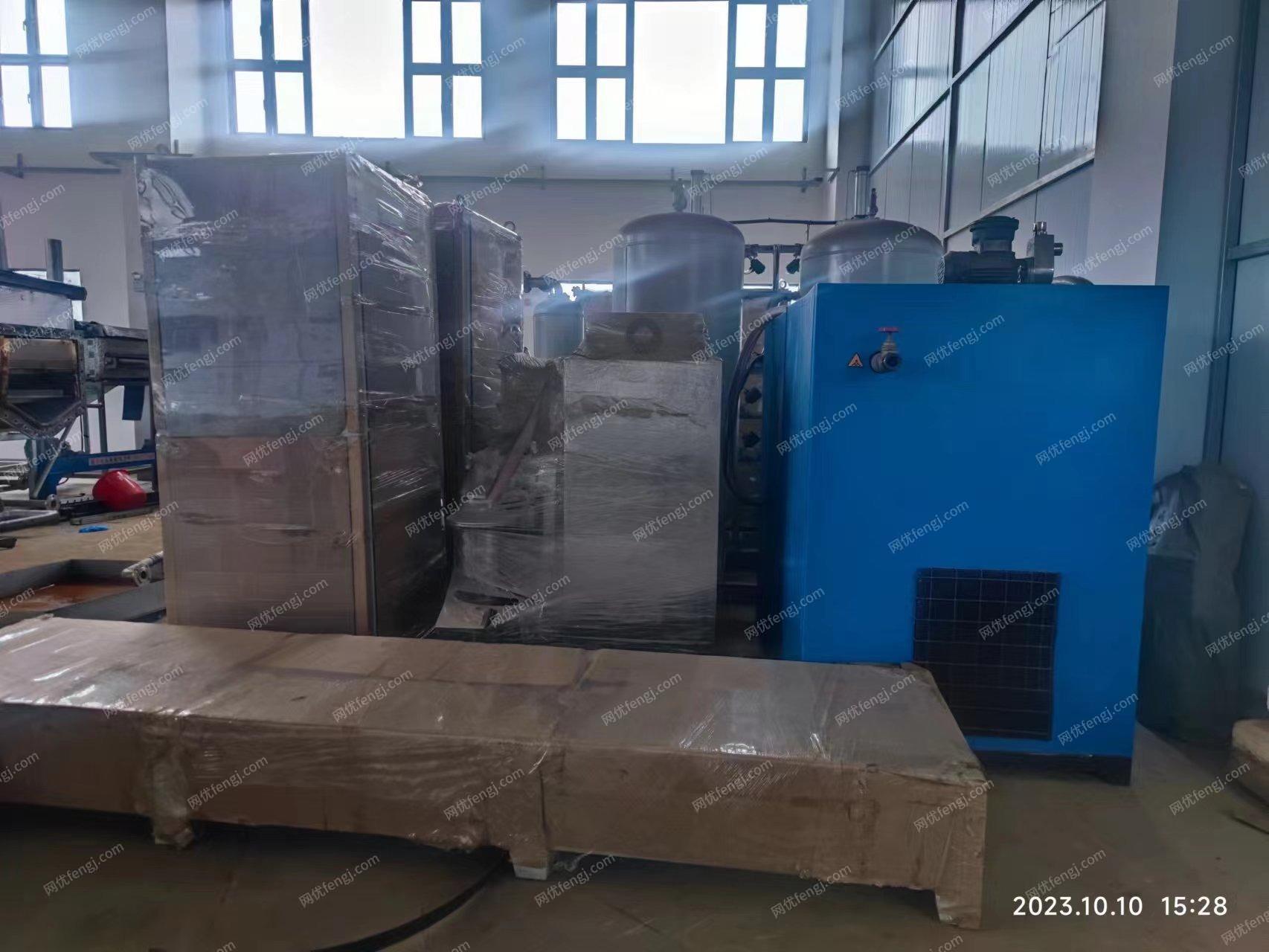 工厂处理全新污水处理设备1套：储气罐，吸附筒等，在岳阳，10台实验室的单槽浮选机　看图