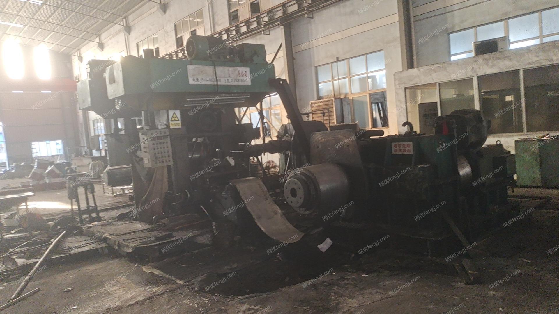 出售浙江丽水压延厂轧机，退火炉拆解废铁几百吨