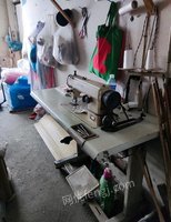 江苏扬州棉被加工设备出售、电脑单针绗缝机，弹花机，铺网机等