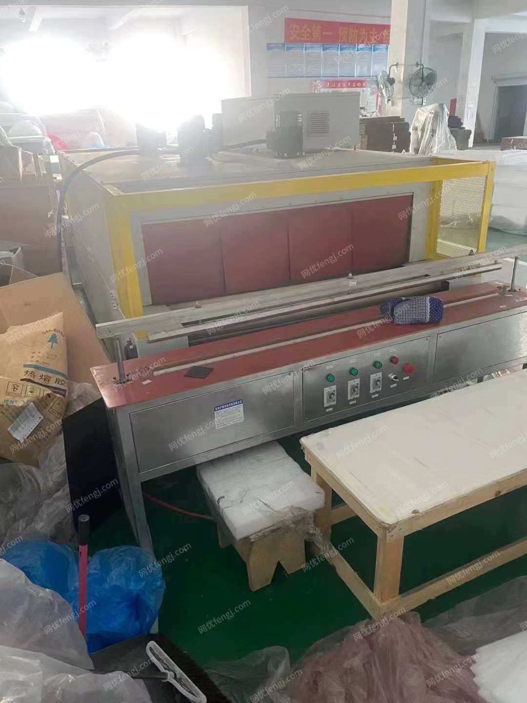 浙江宁波工厂出售二手自动化包装机 、覆膜机等，需要联系