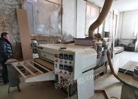 黑龙江哈尔滨转让吸塑机，异性砂光机，双头45度锯600锯片切铝，门封边转印机，立铣多台