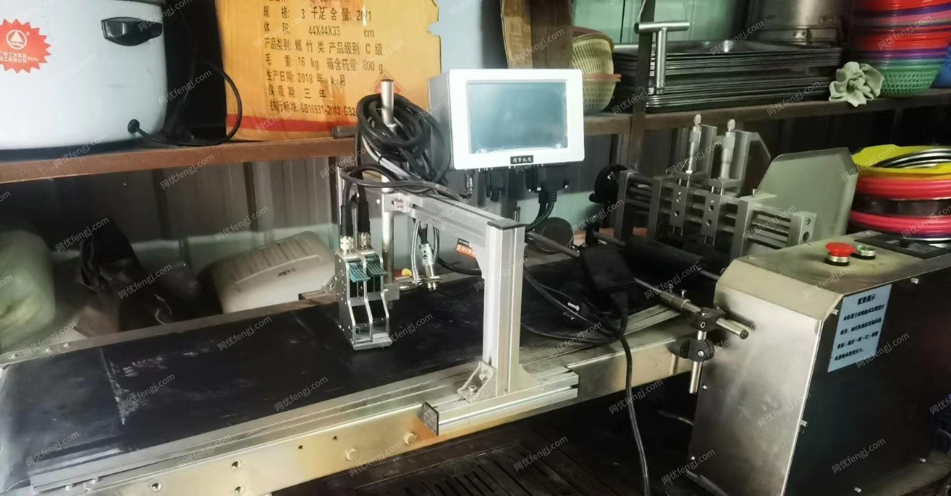 清远工厂几台闲置未用口罩印刷机处理