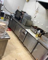 浙江金华出售二手厨房设备汉堡烤箱可乐机