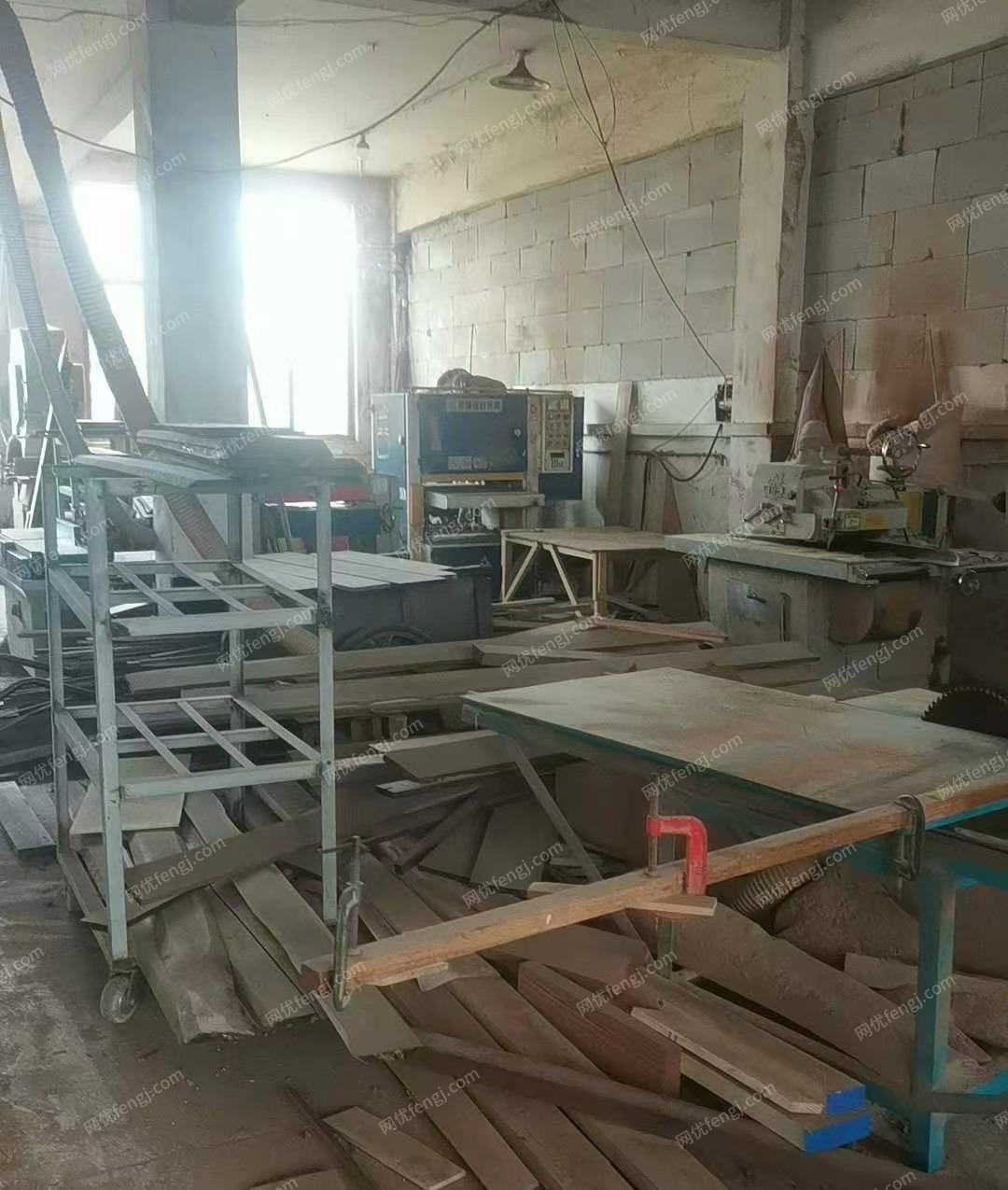 浙江金华红木厂整厂木工机械转让