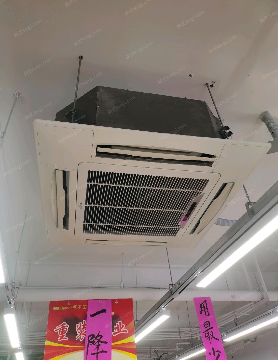上海静安区转让冷柜，冻柜4台，中央空调2台以及货架等超市设备