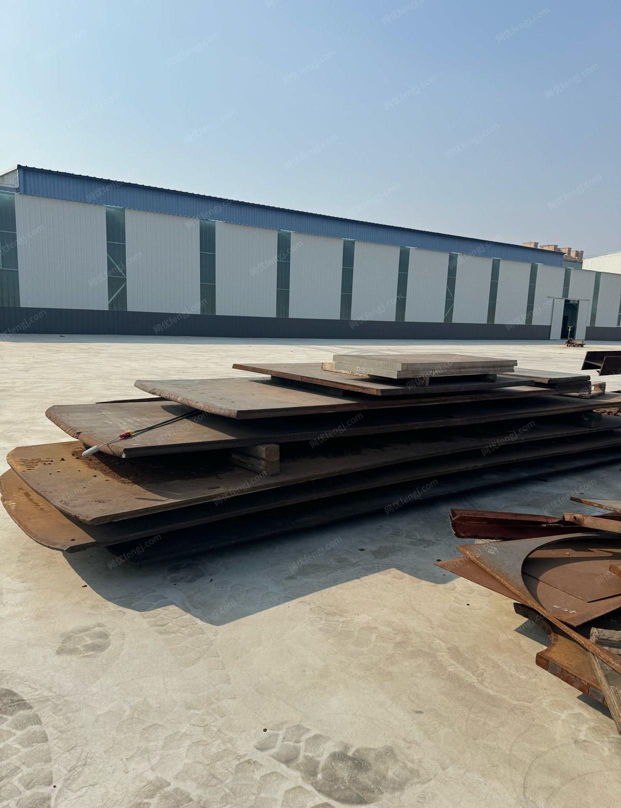 辽宁大连出售工厂自用全新2cr13板料，圆钢，方管