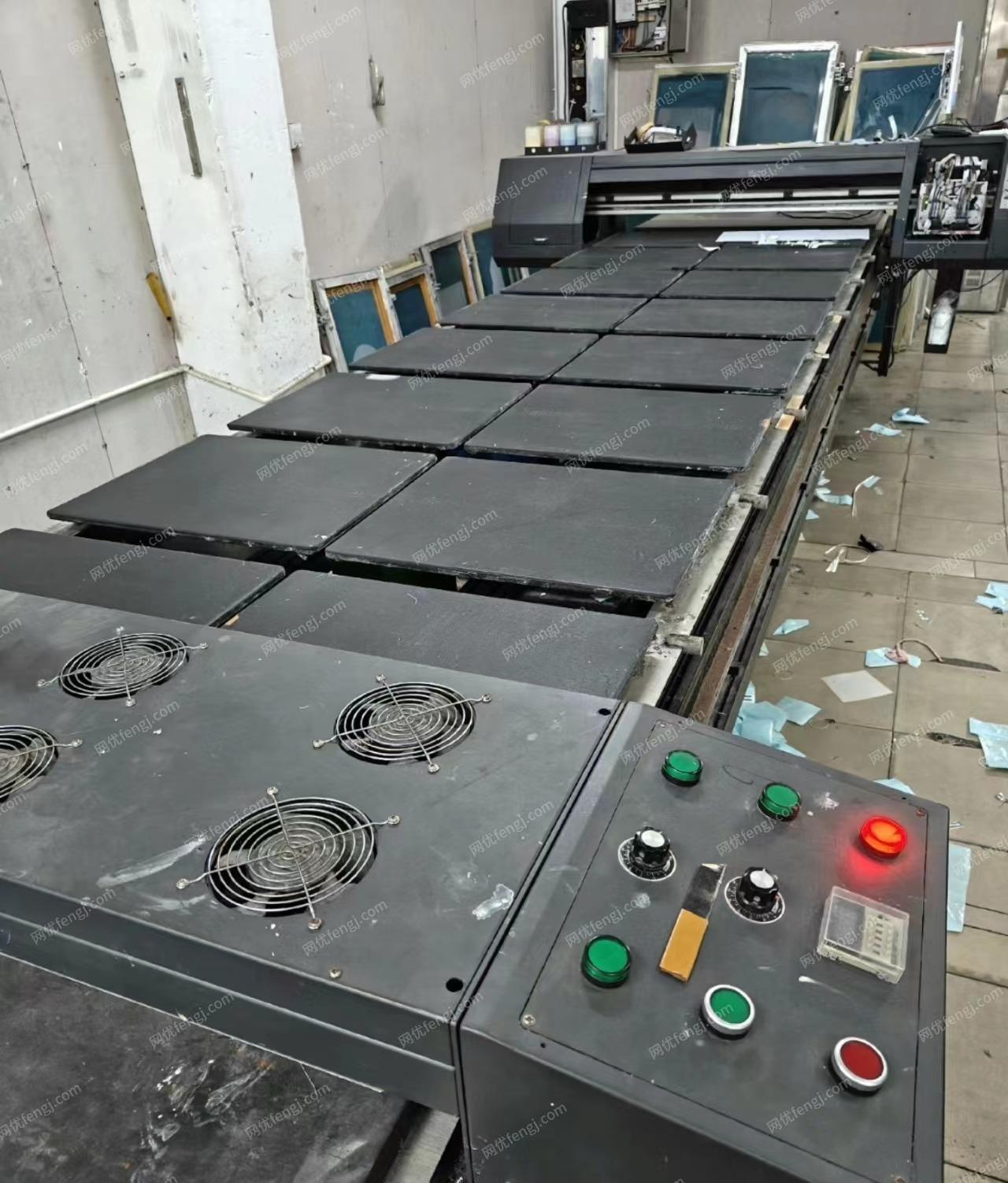 广州工厂数码直喷跑台印花机处理