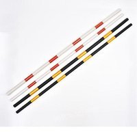 红白黑黄护套管跨路电缆保护管扁口跨路标志杆
