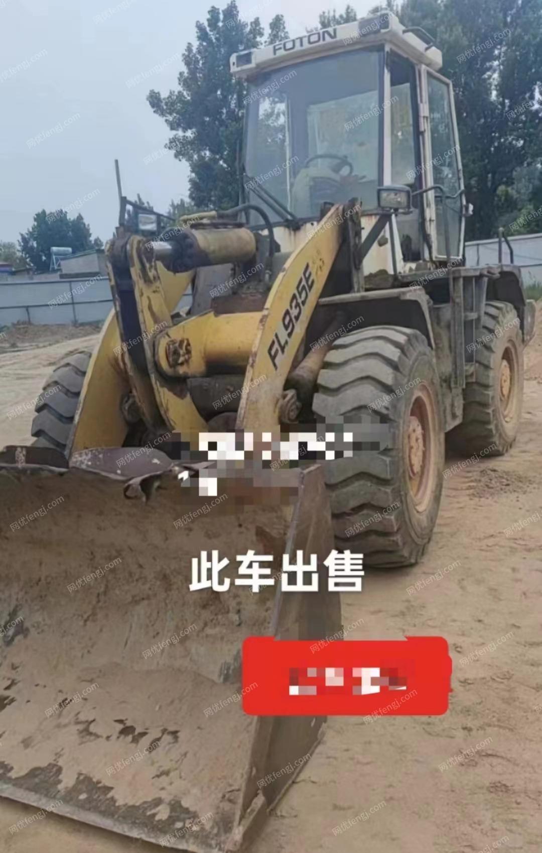 河北沧州正常使用中的工程车一辆废铁价出售
