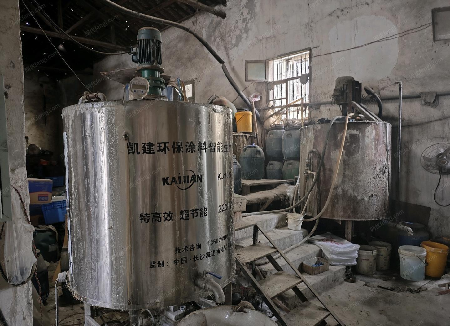 湖北宜昌涂料厂处理乳胶漆设备和熬胶水电锅炉