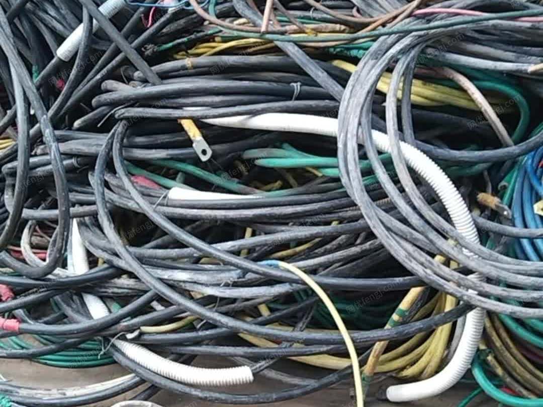 大量回收平方线杂线电缆 视频