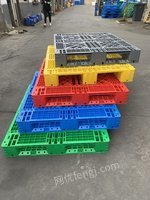 5月18日山东阜辰塑业工厂现有一批塑料托盘，塑胶卡板，塑料垫板低价
