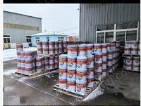 河北沧州出售津麟油漆100桶，一桶25公斤重。