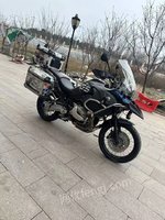 4月30日宝马gs1200adv摩托车快拆铝合金三箱无手续仅供收藏处理招标