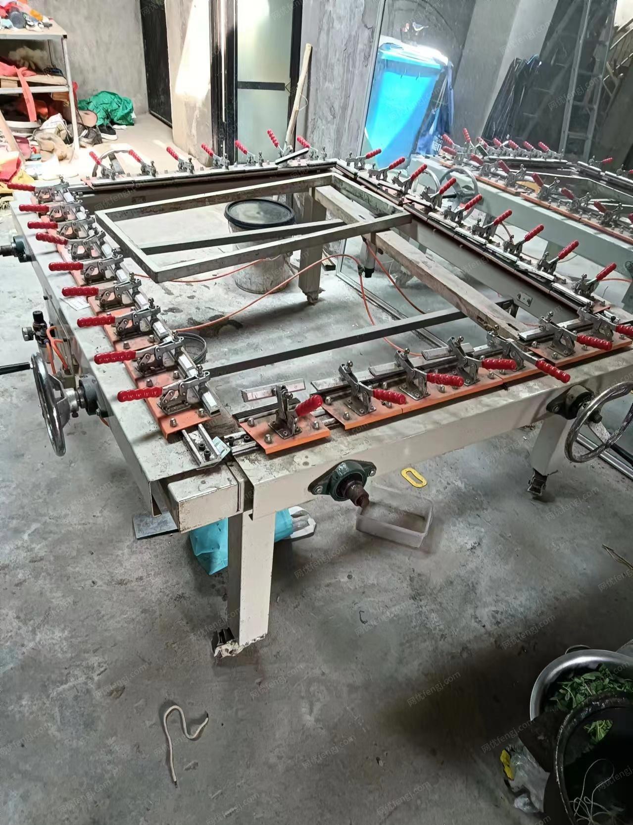 江苏徐州低价转让丝印机，光固机，晒版机，绷网机