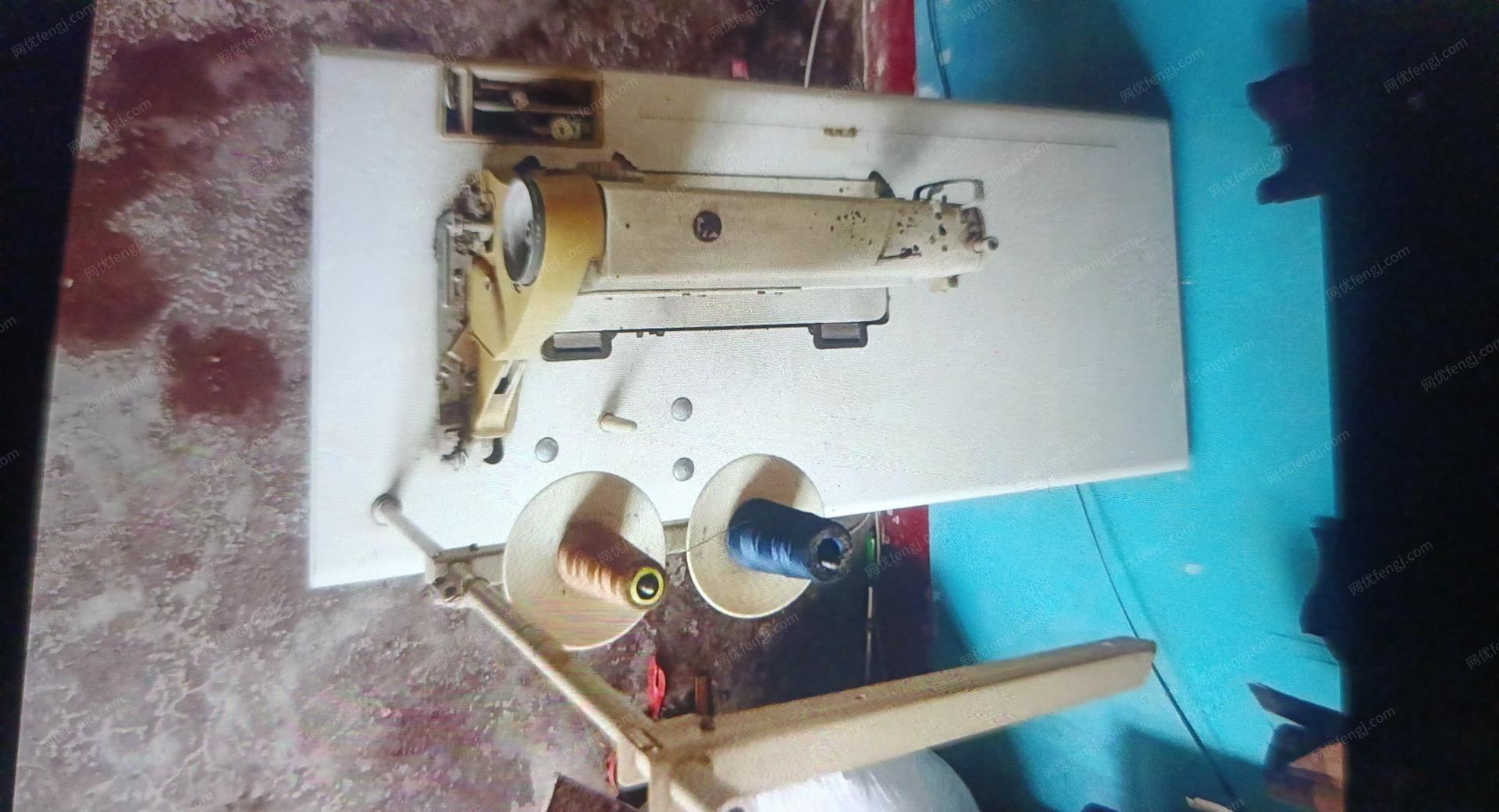 江苏盐城出售二手粘合烫衬机，缝纫标准牌三台电机
