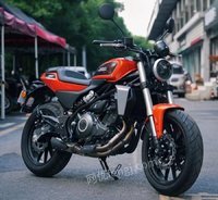 5月3日全新车可上牌橙色哈雷戴维森X350摩托车处理招标