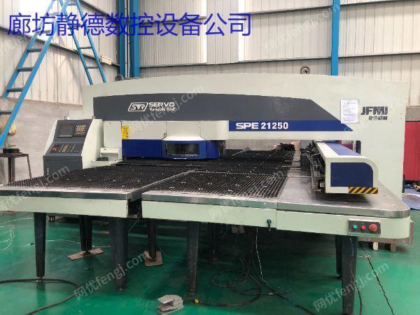 市场库存转让二手捷迈数控伺服转塔冲床、数控冲床,伺服冲SPE21250静德公司