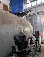 江苏无锡出售1吨燃气蒸汽锅炉，2016年，证照齐全