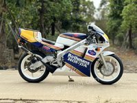 5月22日1991年本田NSR250摩托车（干离）炸虾排气收藏一流无手续仅供收藏处理招标