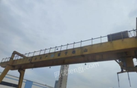 江苏南京转让二手40/10吨双主梁龙门吊跨度40米，各悬10米，起升12米，