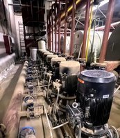 新疆和田出售五台燃气型热水锅炉及配套水泵