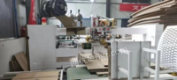 河北沧州转让一套纸箱加工设备三色印刷机模切机扪盒机压痕机钉箱机