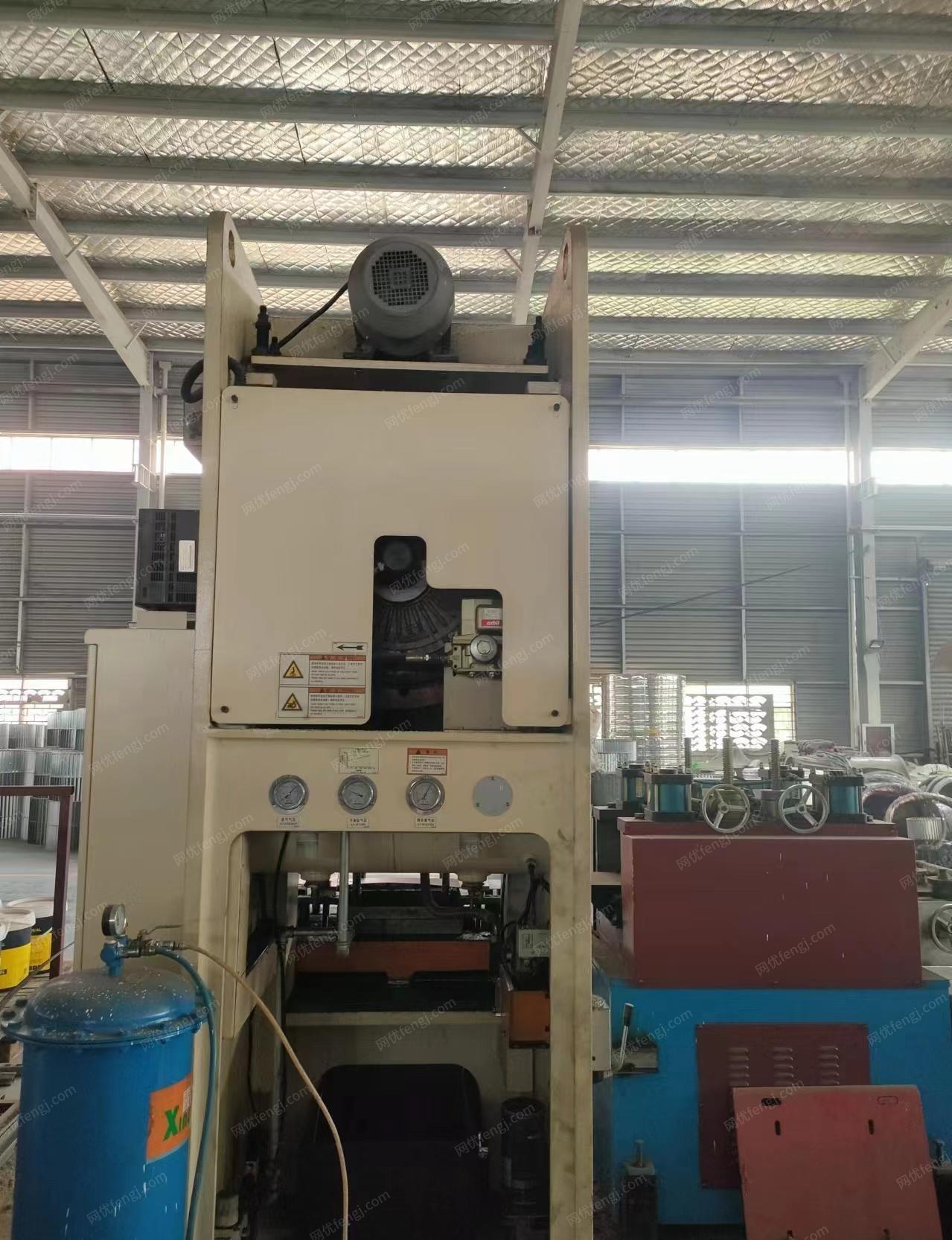 河南商丘出售80、200吨压力机，抗震支架全套生产线