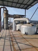10吨双效钛材强制循环蒸发器出售