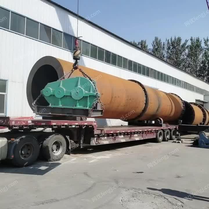 二手污泥滚筒烘干机 矿渣碳钢连续式烘...