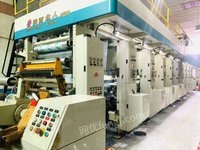 出售陕西北人印刷机1050/9色7电机/220米/电加热