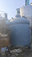急处理搪瓷反应釜 二手3吨搪瓷反应釜
