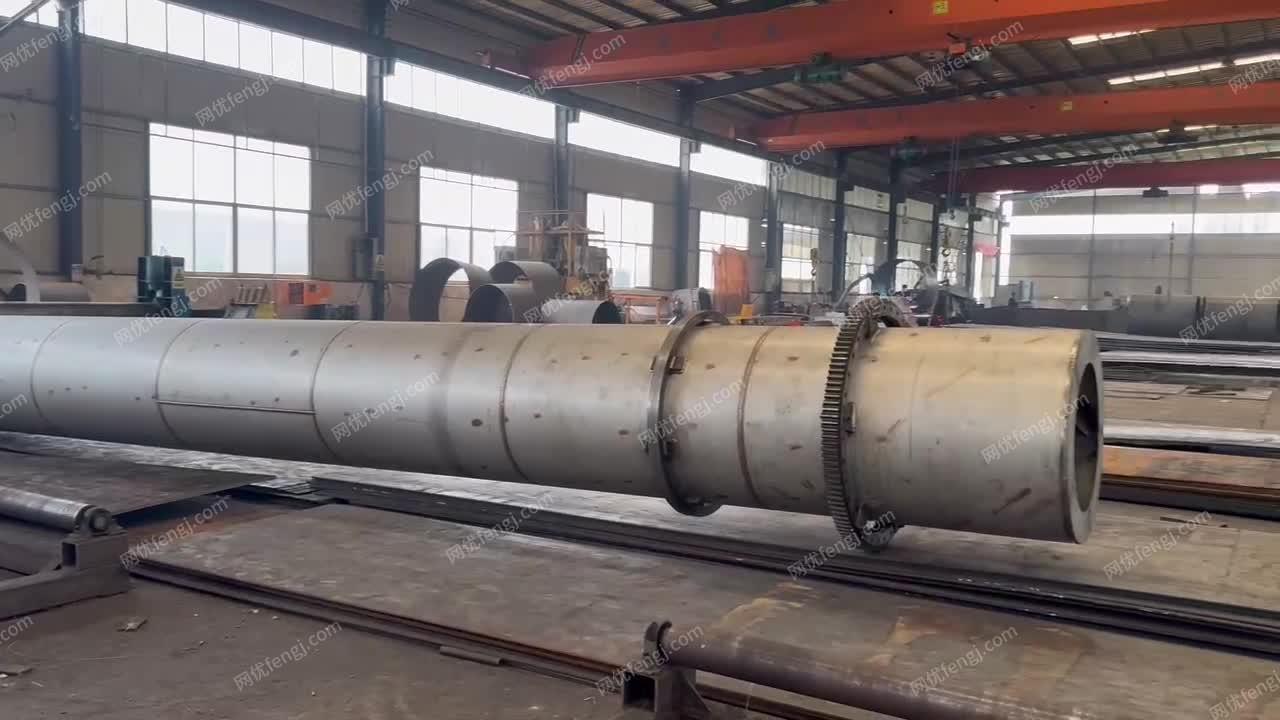 二手河沙滚筒烘干机 焦炭煤泥内热式烘...