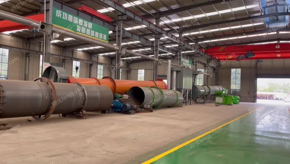二手河沙滚筒烘干机 煤泥矿渣回转式烘...