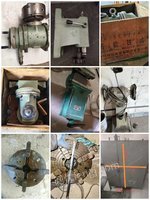 分度头 万能铣头 平口钳 砂轮机 卡盘 工具柜