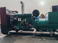 潍柴斯太尔p12九成新400千瓦二手发电机组出售，运行120小时新机品质